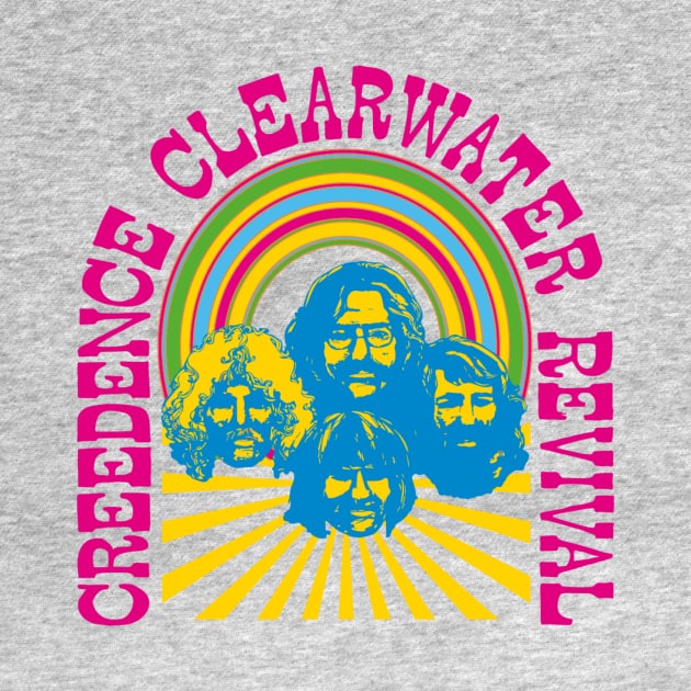 Creedence Clearwater Revival by HAPPY TRIP PRESS